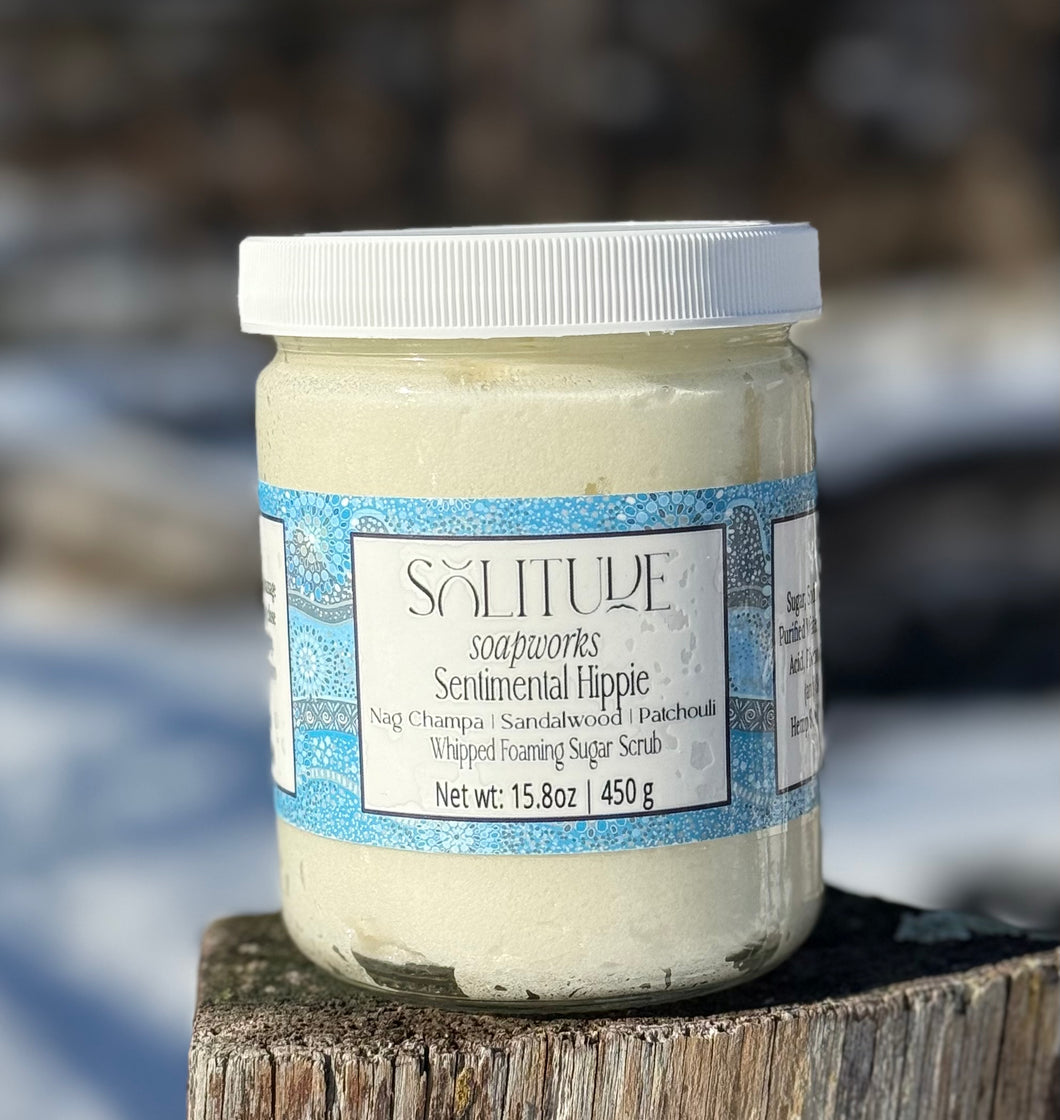 Sentimental Hippie Foaming Sugar Scrub