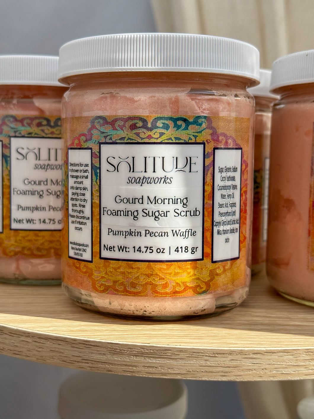 Gourd Morning Foaming Sugar Scrub